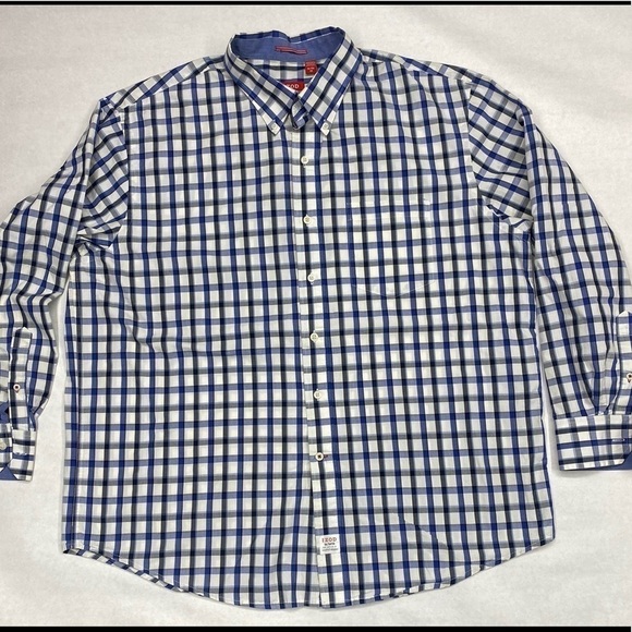 IZOD XL CASUAL BUTTON DOWN - Picture 2 of 9